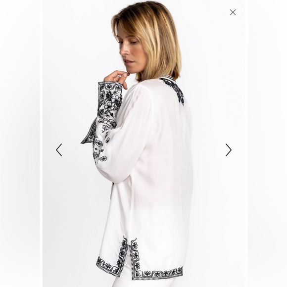 NWT Johnny Was Natural Tempest Blouse XS - Picture 7 of 12